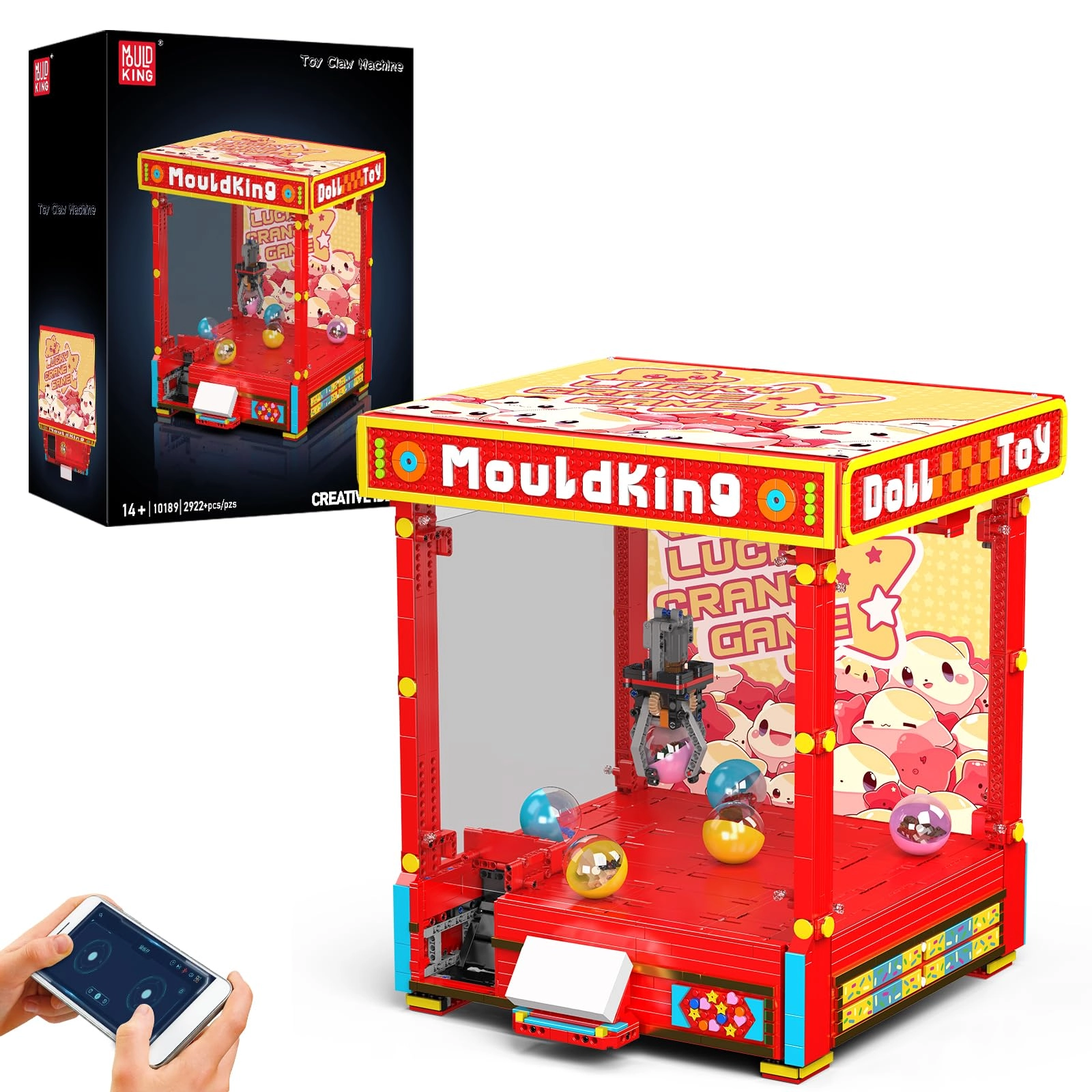 mould king 10189 Claw Machine - DIY Arcade Game