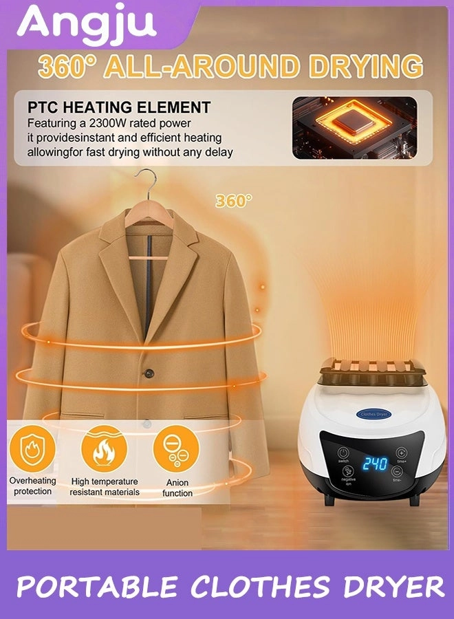 Portable Clothes Dryer - 2300W