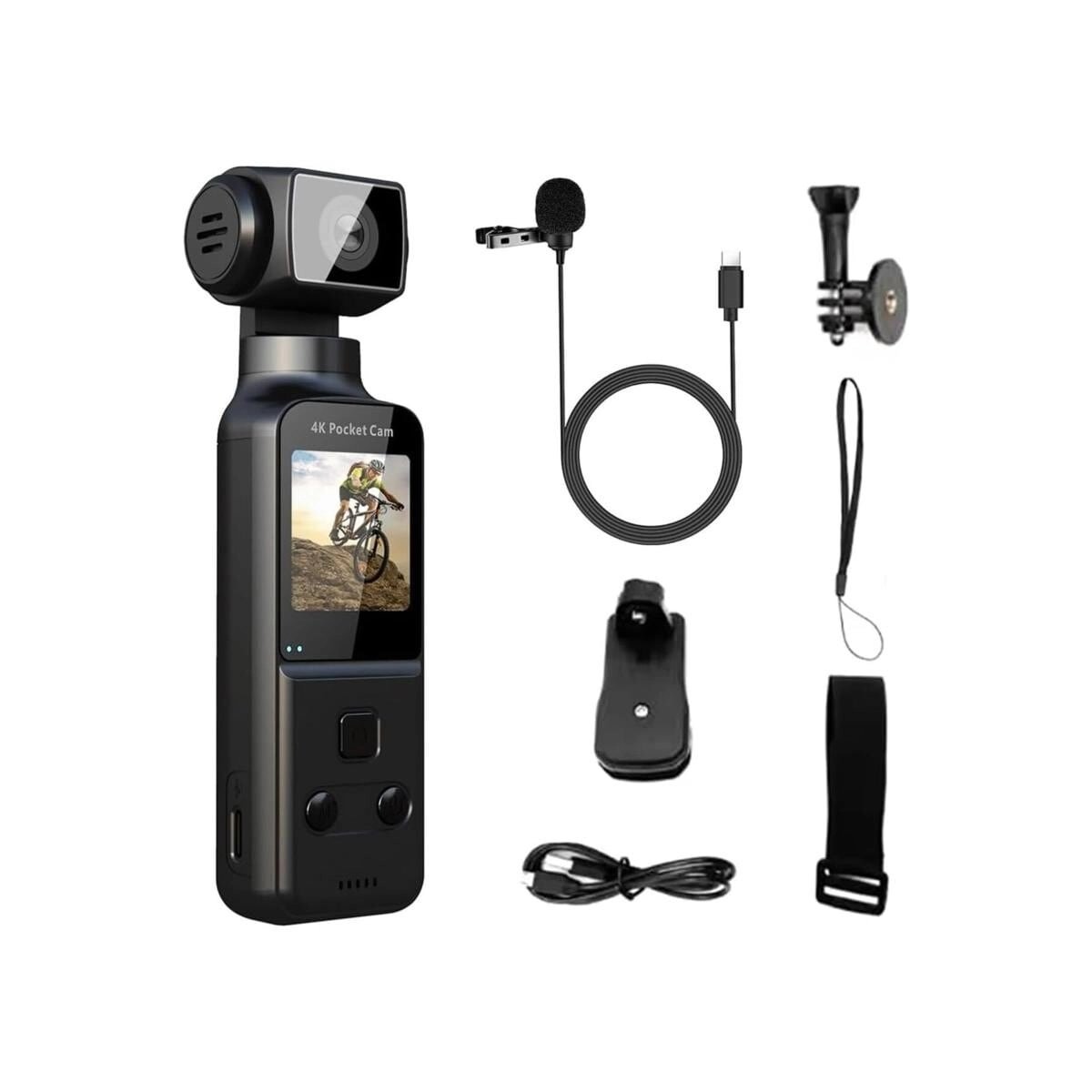 Tradeo 4K Action Camera - 4K 60FPS