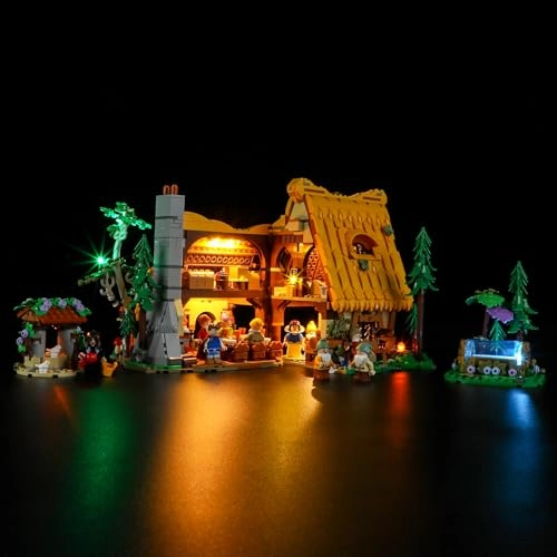 Led Lighting Kit - for LEGO Snow White and The Seven Dwarfs' Cottage 43242 Compatible with LEGO Disney Building Set
