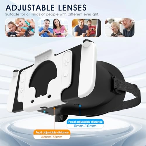 Switch VR Headset - Nintendo Switch Black IPD Adjustment Dial