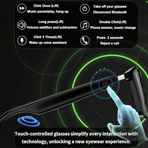 Ai Smart Glasses - Chat GPT Bluetooth Translation