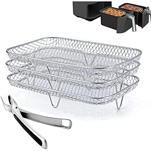 Air Fryer Rack - 304 stainless steel 1 x dual air fryer rack