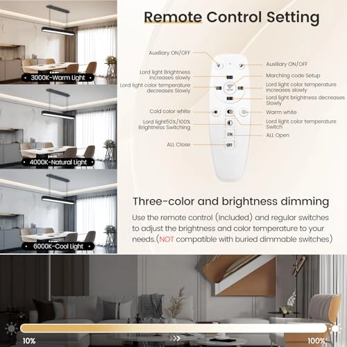 Modern Oval LED Chandelier - up to 100cm