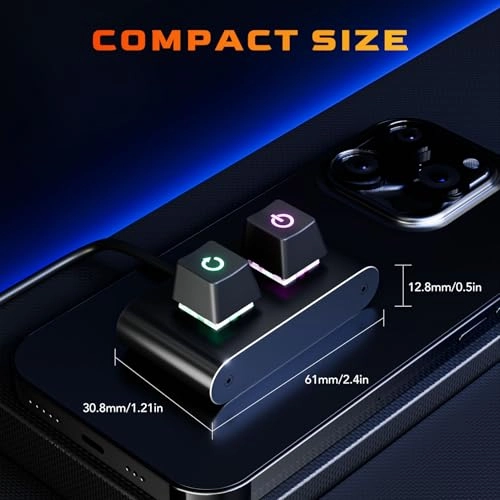 PC Power Button - RGB Mechanical Switch 2M Cable