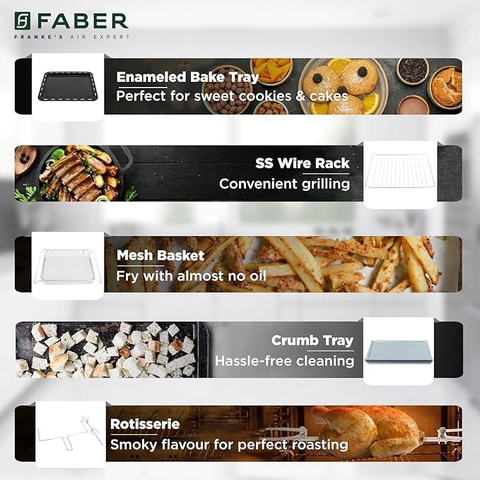 Air Fryer Oven FAO 15F BK