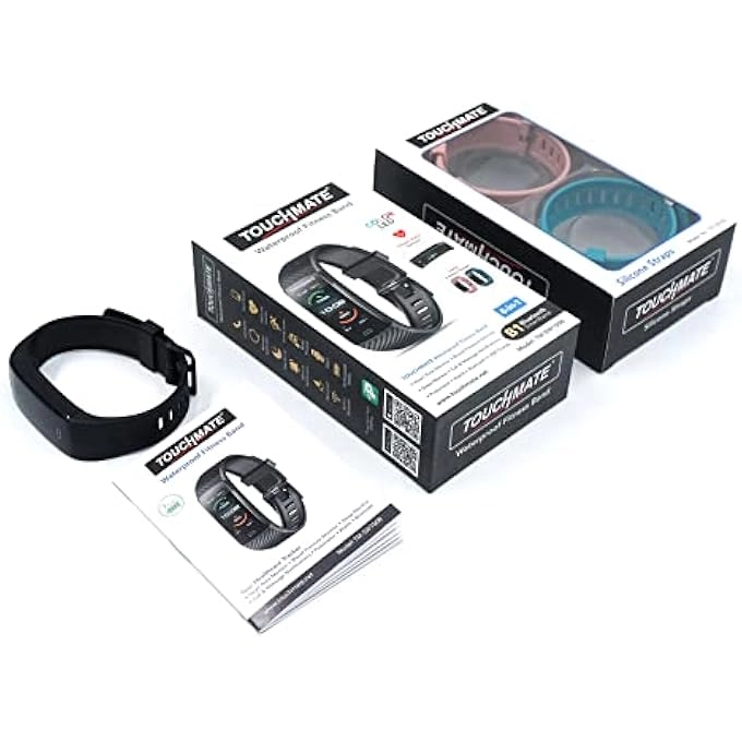 Touchmate Waterproof Fitness Band Bundle