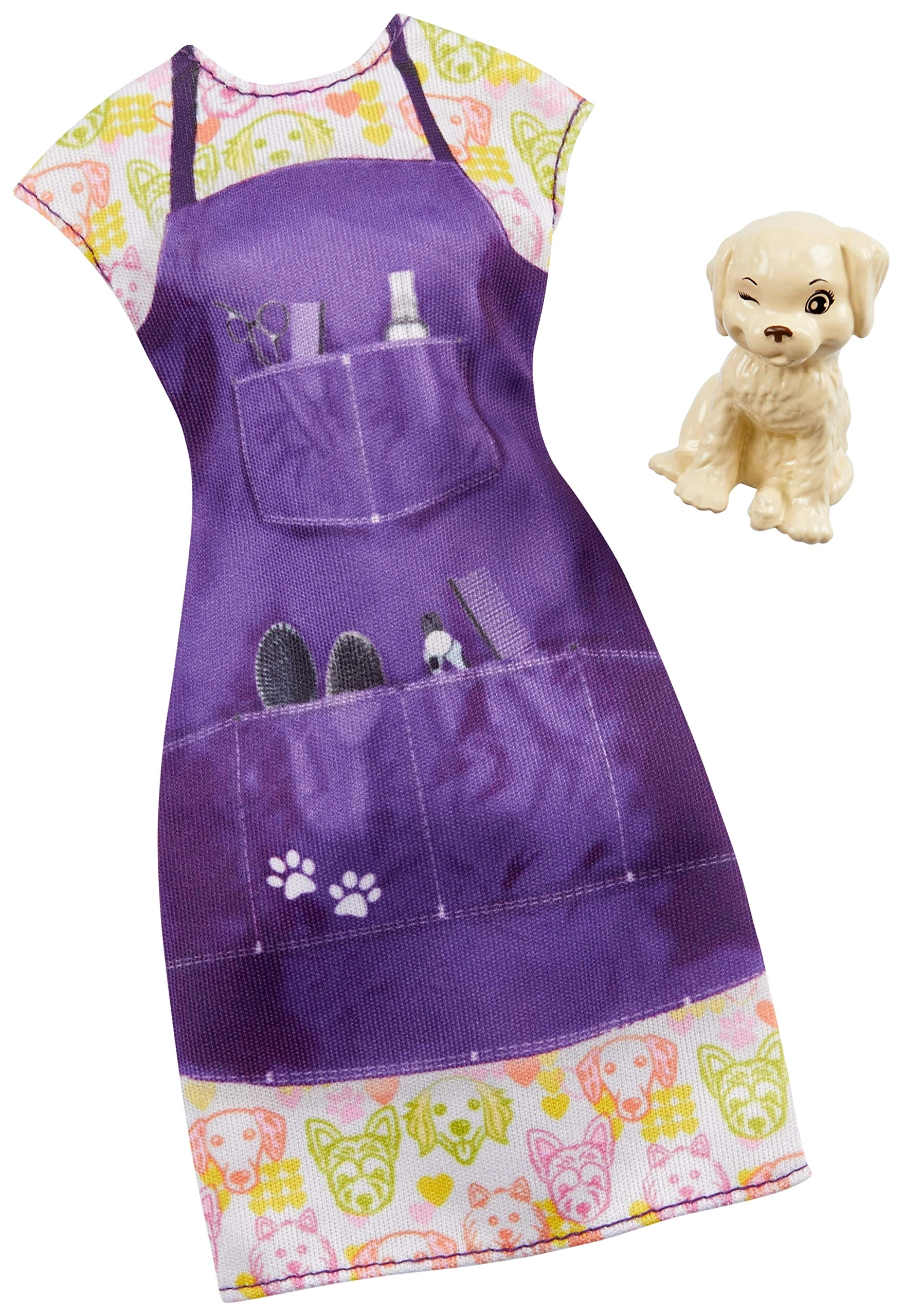 Barbie Career Clothing Pack - 80 Pieces Fabric