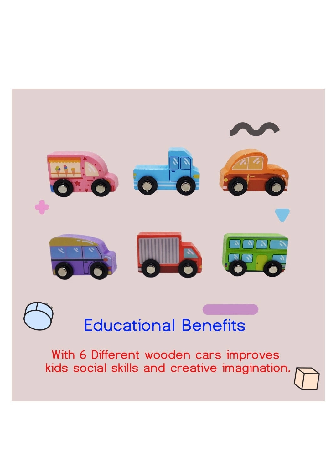 Mini Car Set B 6 pcs