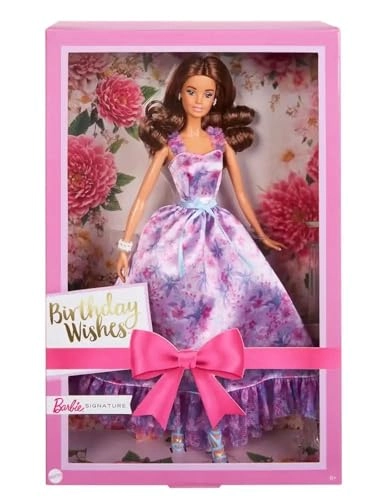 Barbie Signature Birthday Wishes Doll - Lilac Dress Giftable Packaging