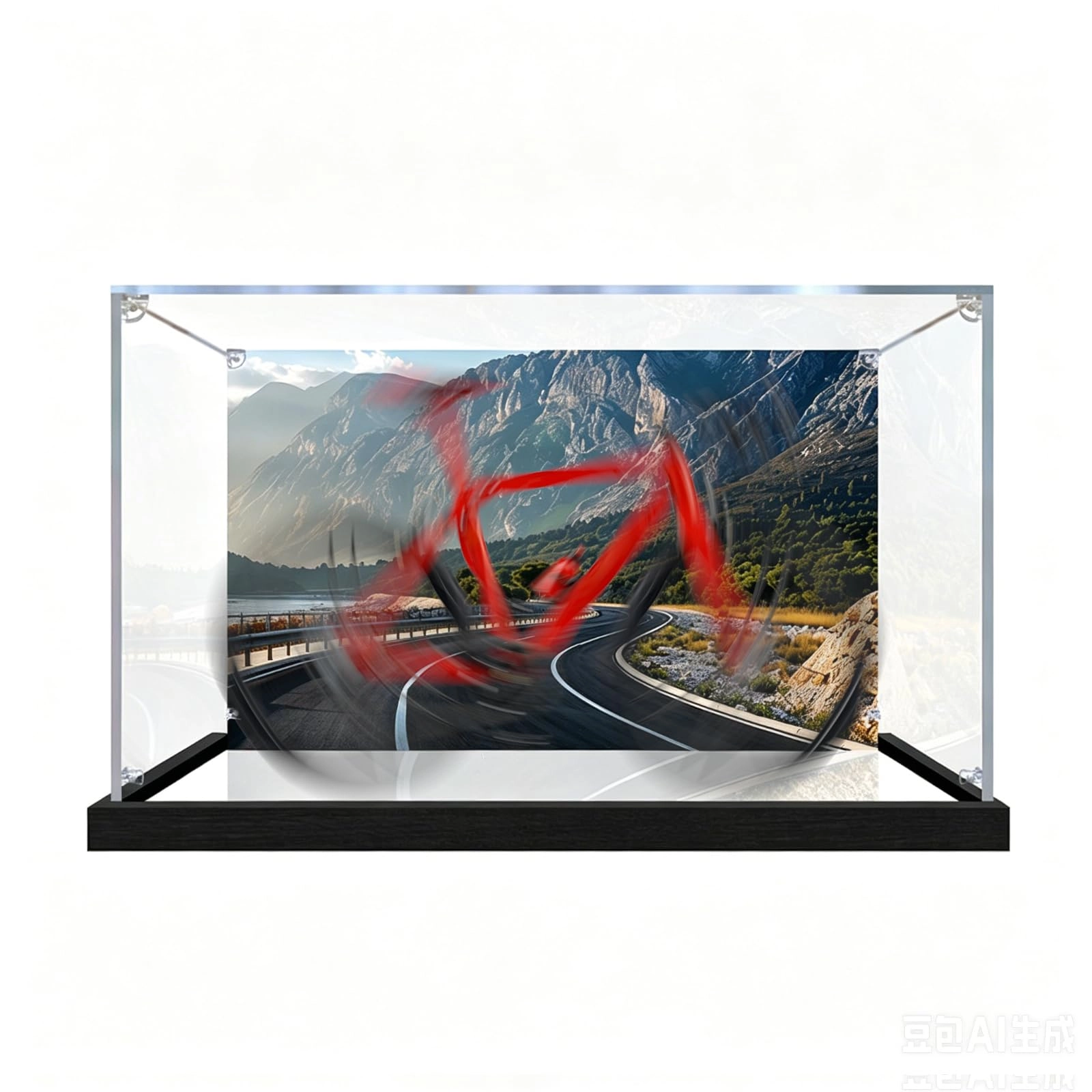 LeafLane Showcase for 11380 - 65 x 25 x 40 cm 2 mm/3 mm