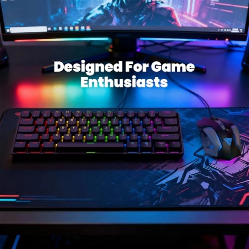 60% Mechanical Gaming Keyboard - Wired