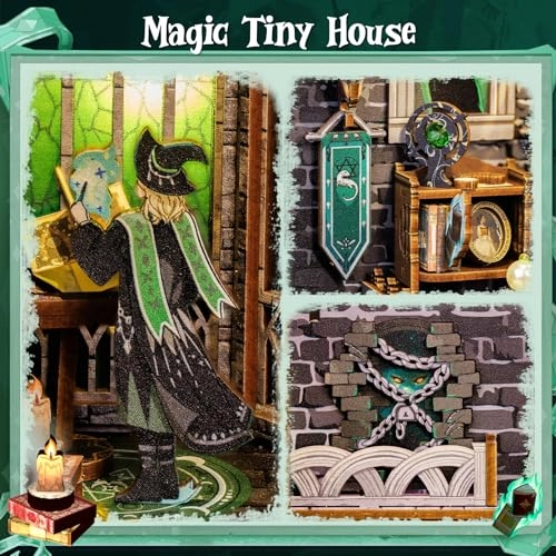 Book Nook Kit - Darkness Common Room miniature