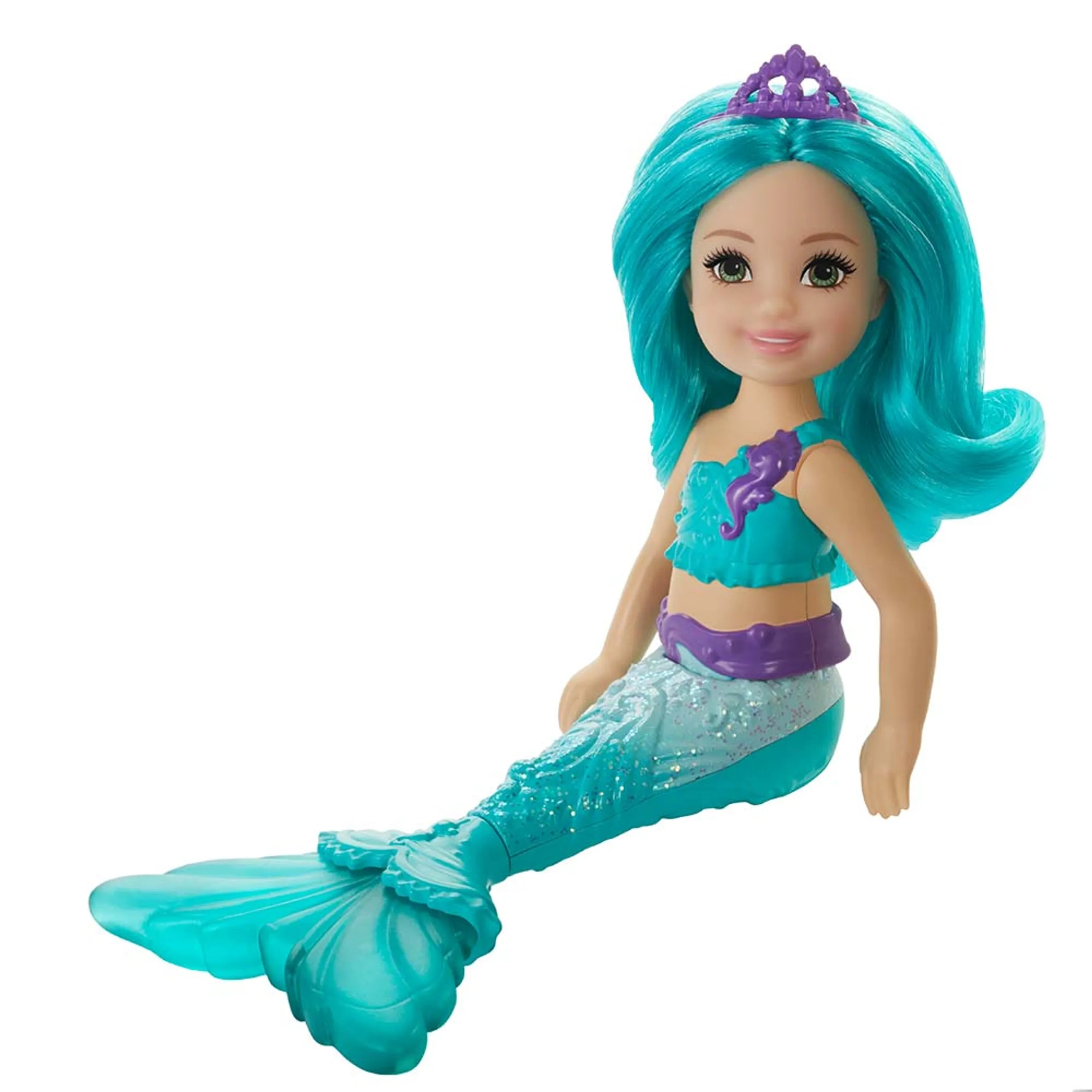 Barbie Dreamtopia Chelsea Mermaid Doll - 6.5-Inch Multicolor Ages 3+