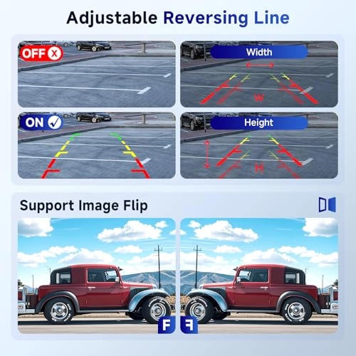 Rear Camera Kit - Night vision wireless 1280*720 pixels