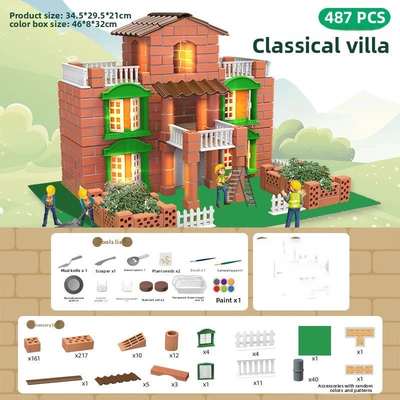 Simulated House Model - 3D DIY