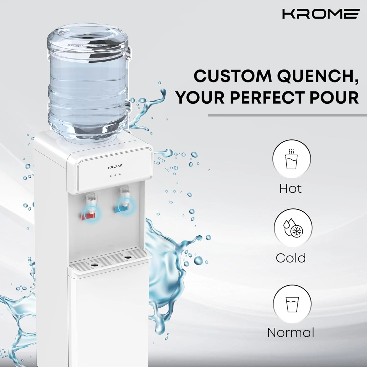 WATER DISPENSER TOPLOAD - 2 TAP