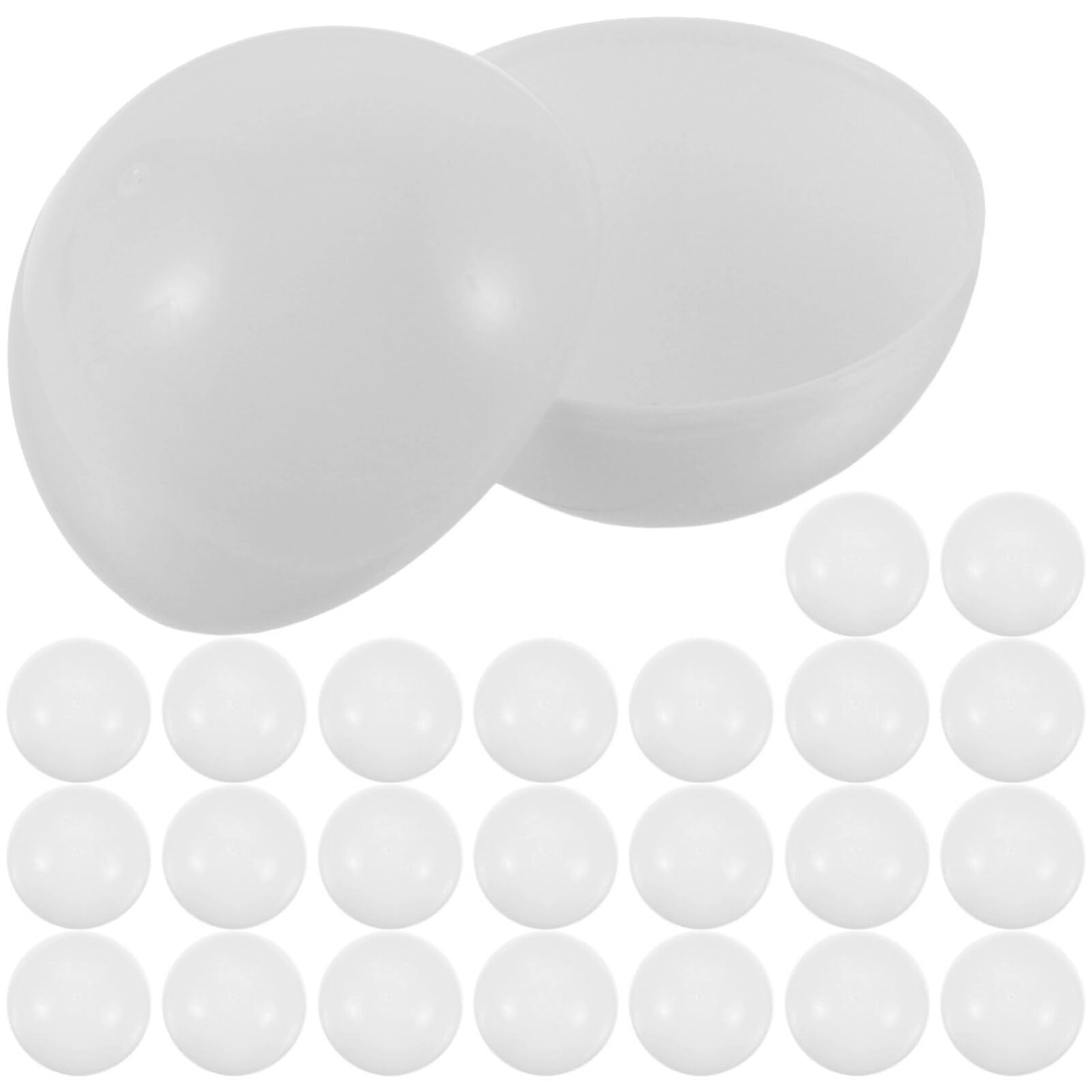MAGICLULU Raffle Balls - 25Pcs 4CM White