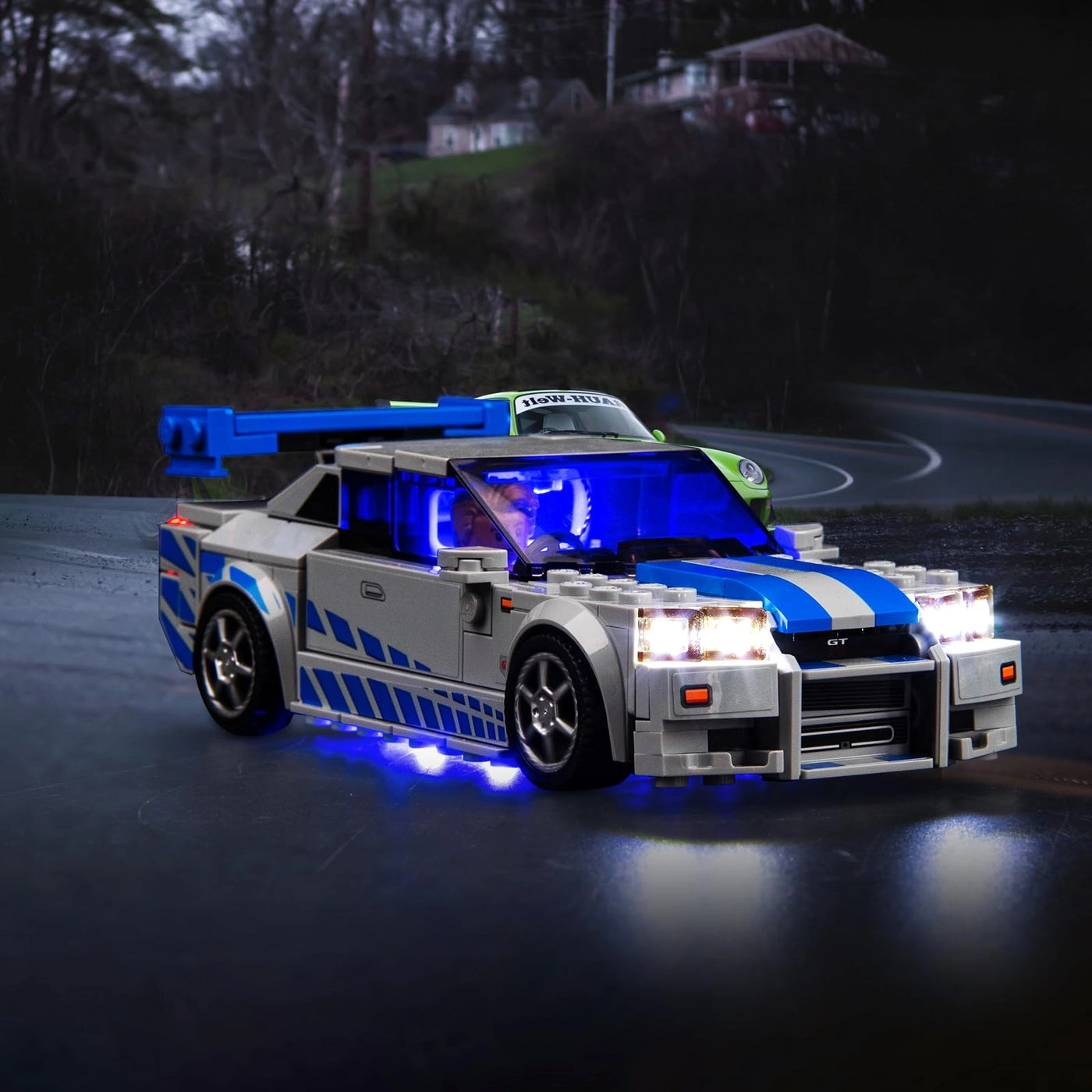 LED Light Kit for LEGO Speed Champions 2 Fast 2 Furious Nissan Skyline GTR R34 76917