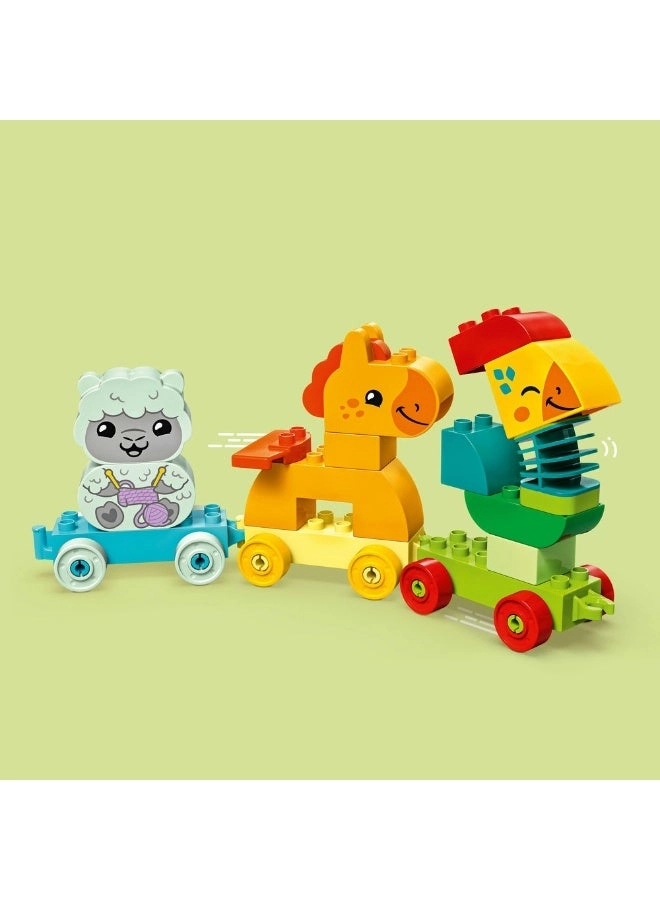 My First Animal Train - 1½+ 19 pieces