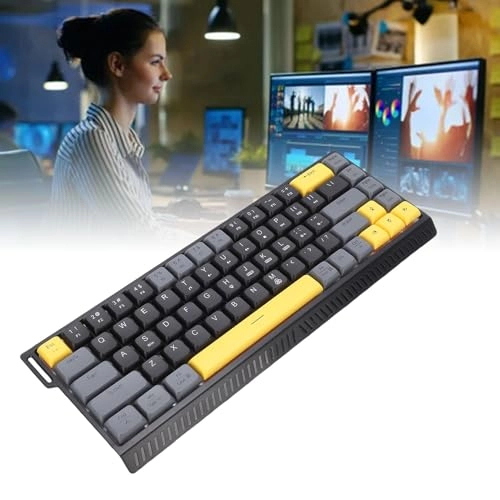 RGB LED Backlit Mechanical Gaming Keyboard - RU/EN Wired