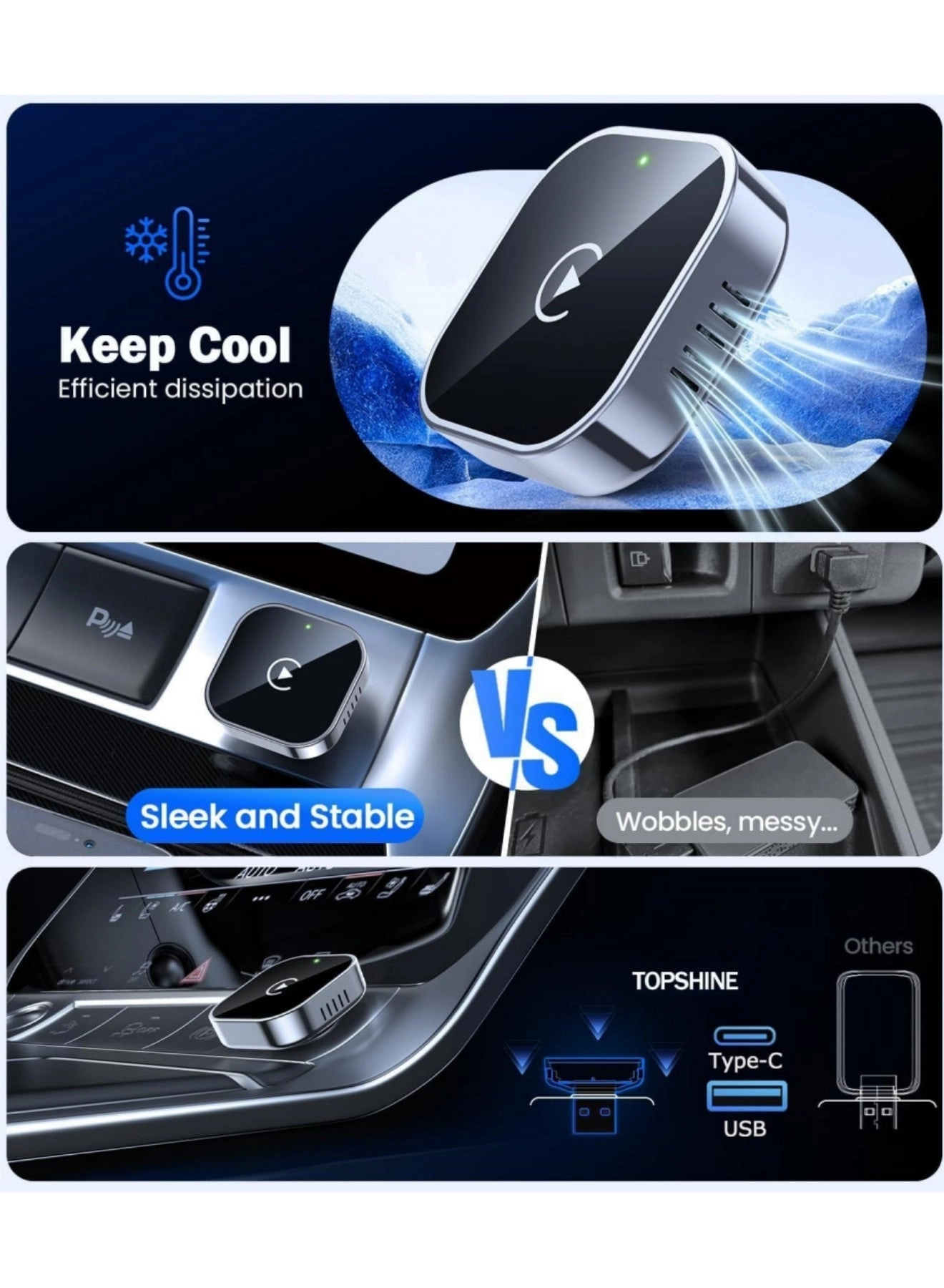 AE501479 - Wireless CarPlay Android Auto