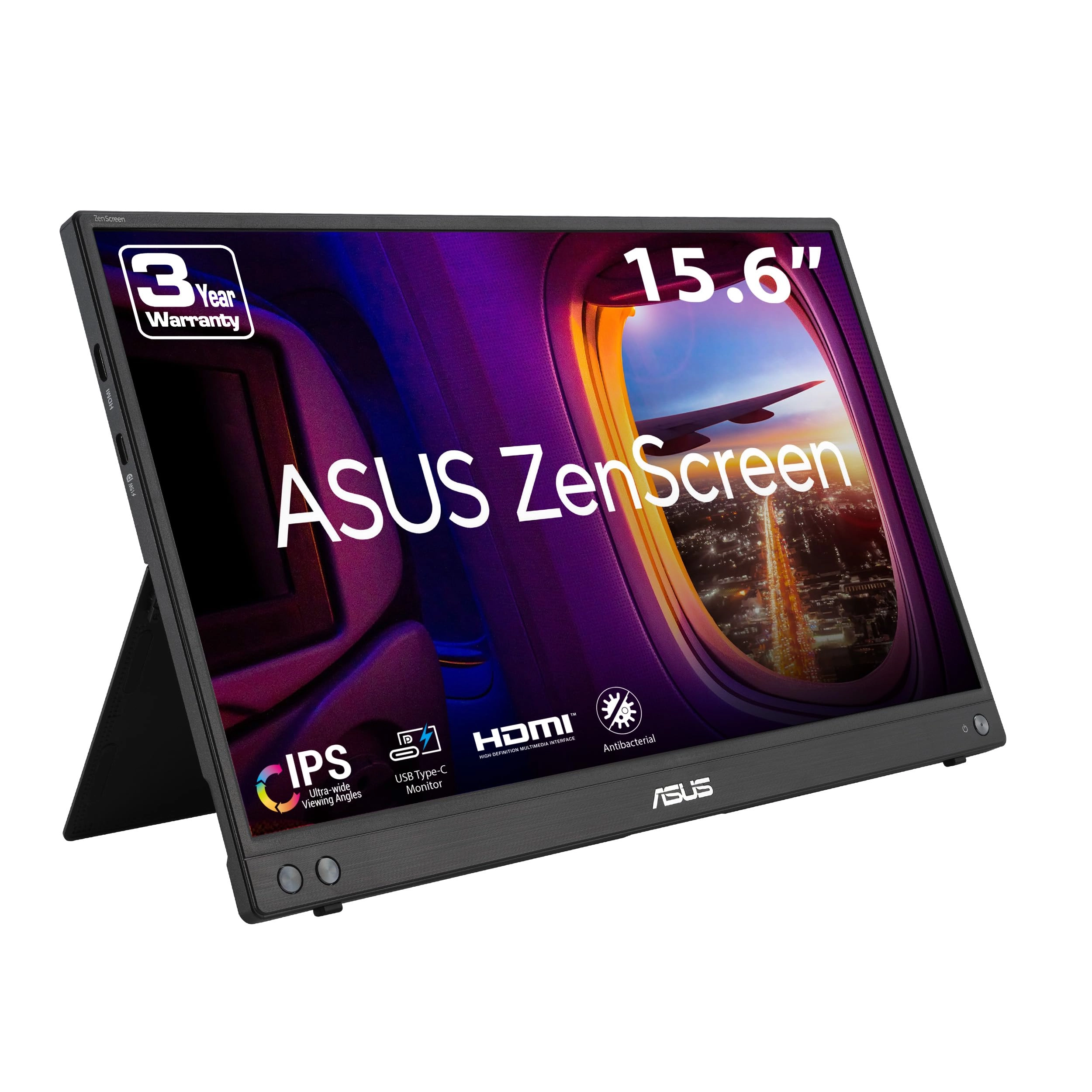ASUS ZenScreen MB16AHV - 15.6 inch 1920 X 1080 pixels