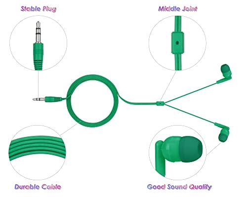 BYFQDZE-2022 Wired Earbud Pack