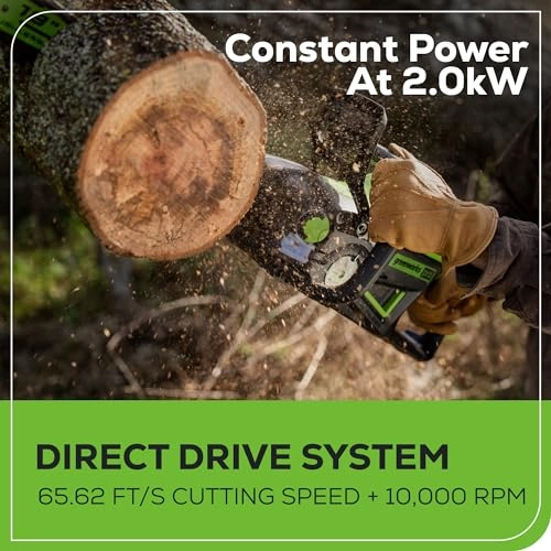 Brushless Cordless Chainsaw - 2.0kW