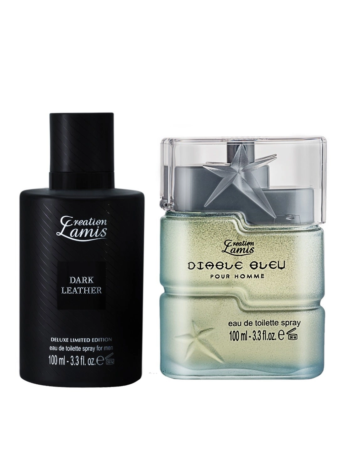 Creation Lamis Diable Bleu Eau de Toilette 100ml + Dark Leather Eau de Toilette 100ml