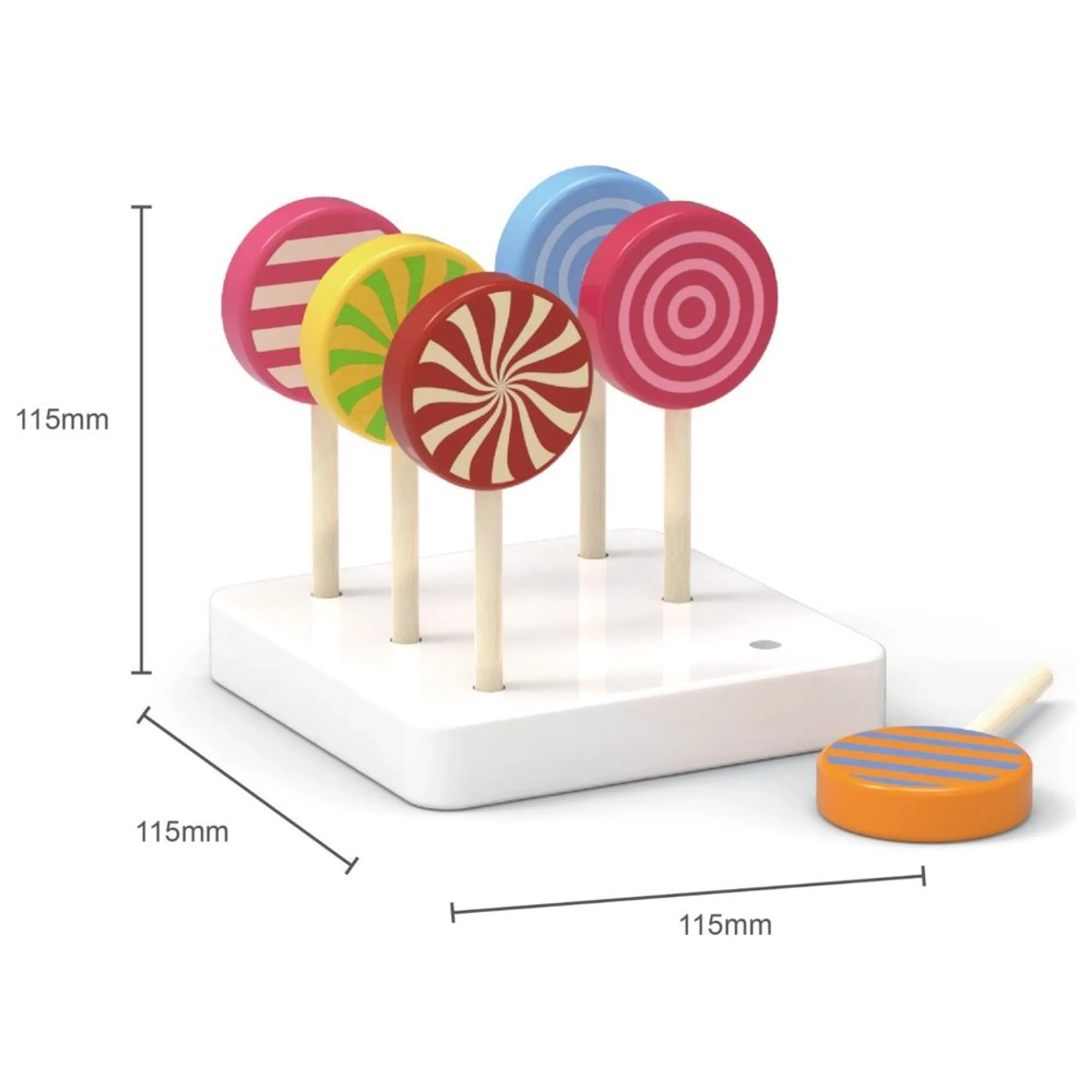 Play Food Lollipop Set - 6pcs (PCG-44529)
