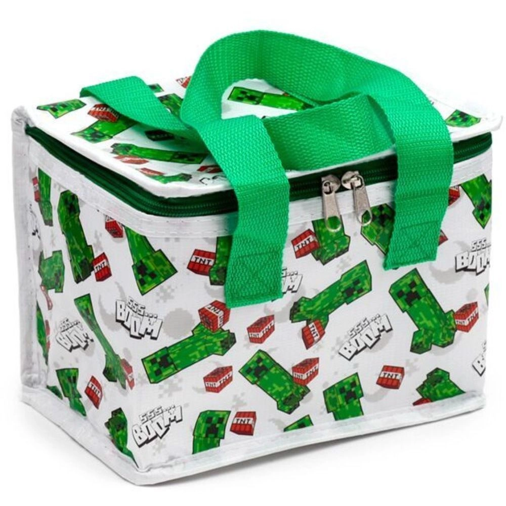 Puckator Rpet Cool Bag Lunch Bag - Minecraft Creeper & Tnt