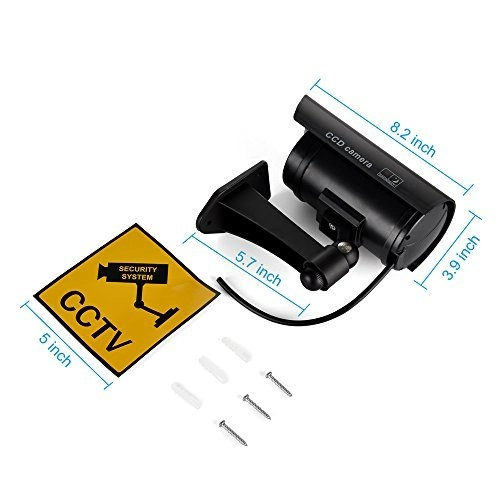 Fake Security Camera - Indoor, Outdoor Pack