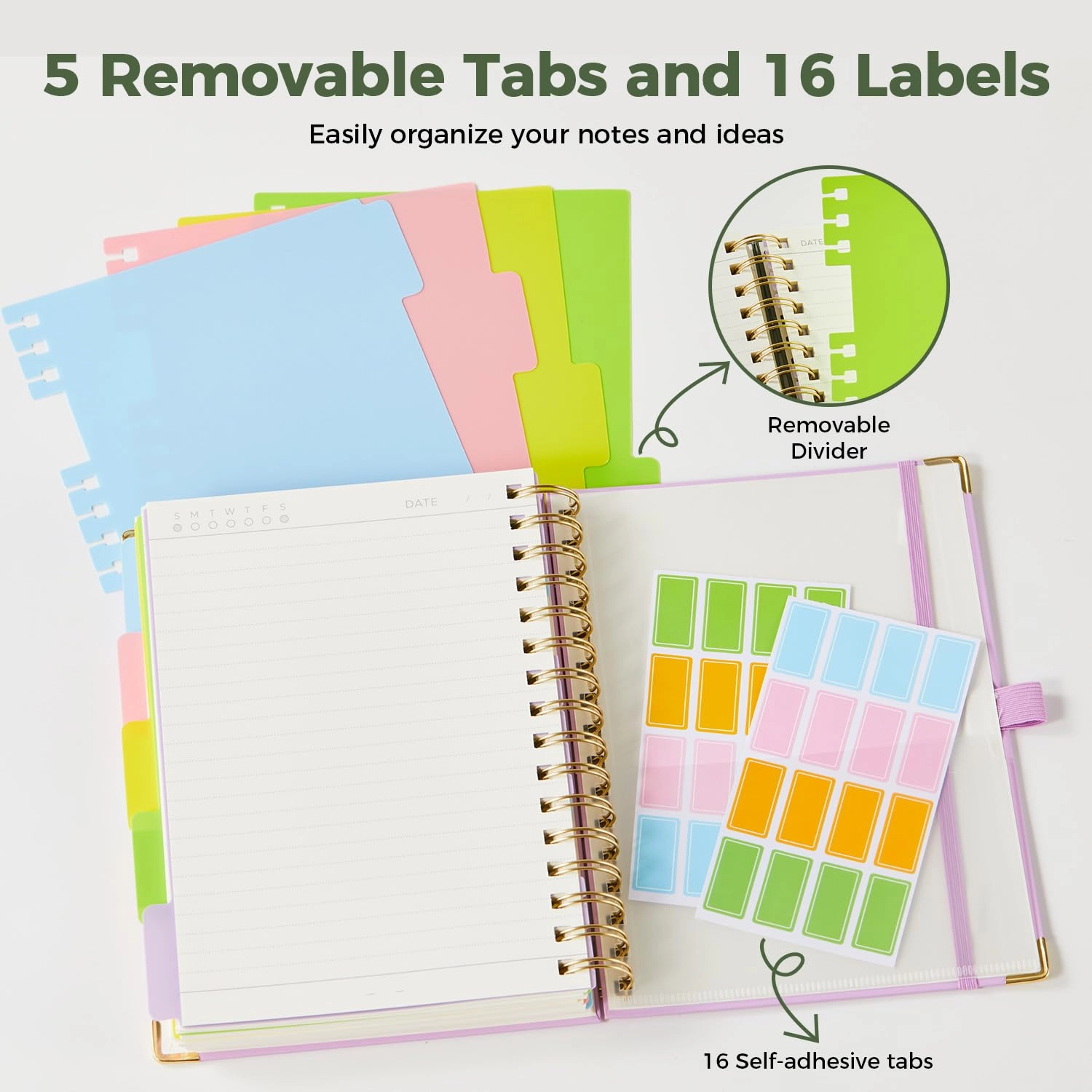 Spiral Notebook A5 Spiral - Lined 150 Sheets