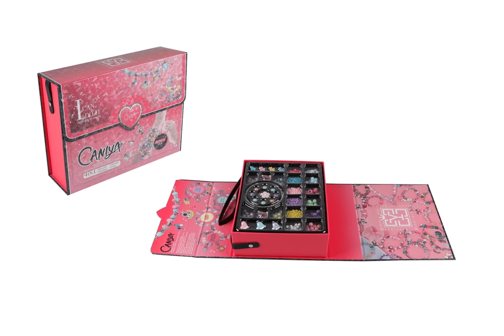 4 In 1 Diy Beads Jewelry Making Kit - 3mm 6mm 8mm 9mm 10mm Book Shaped