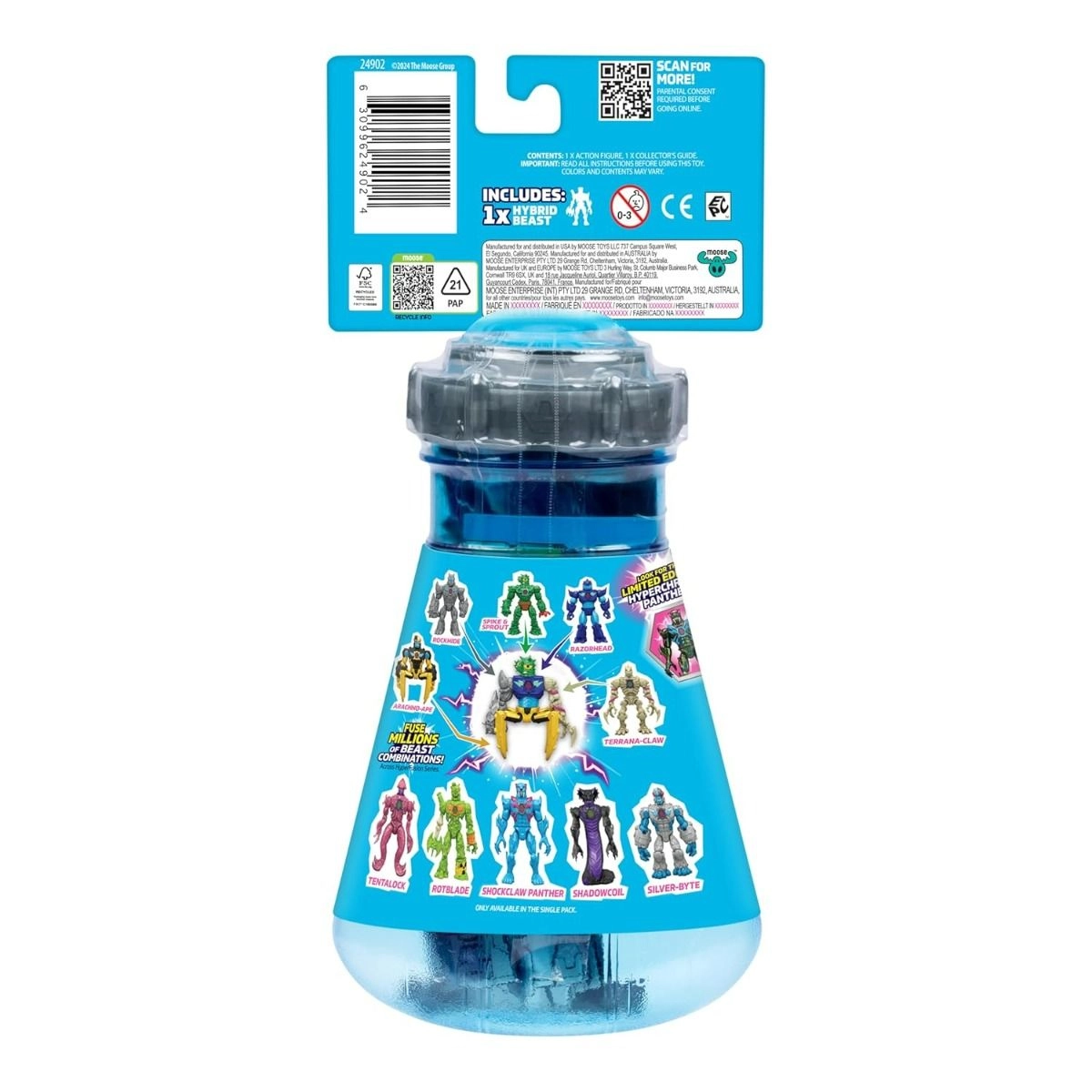 Hybrids - Single Pack 4"/10.16 CM Articulated Figures (10.16 cm)