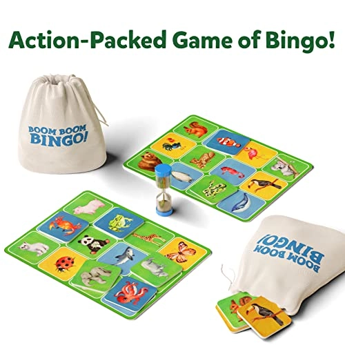 Bingo Preschool Board Game - Ages 4 to 7 63 pieces