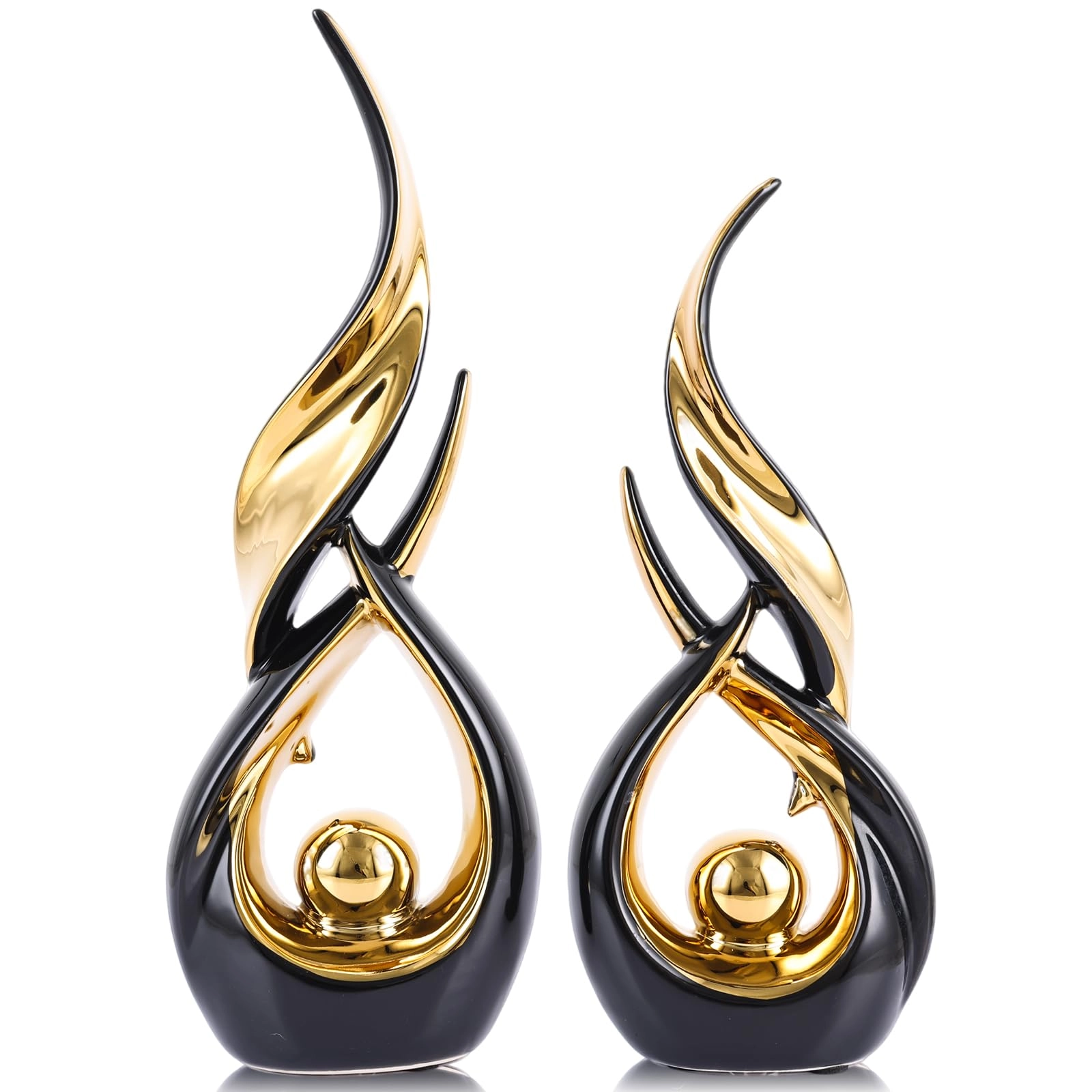 xmgzq Ceramic Abstract Statue