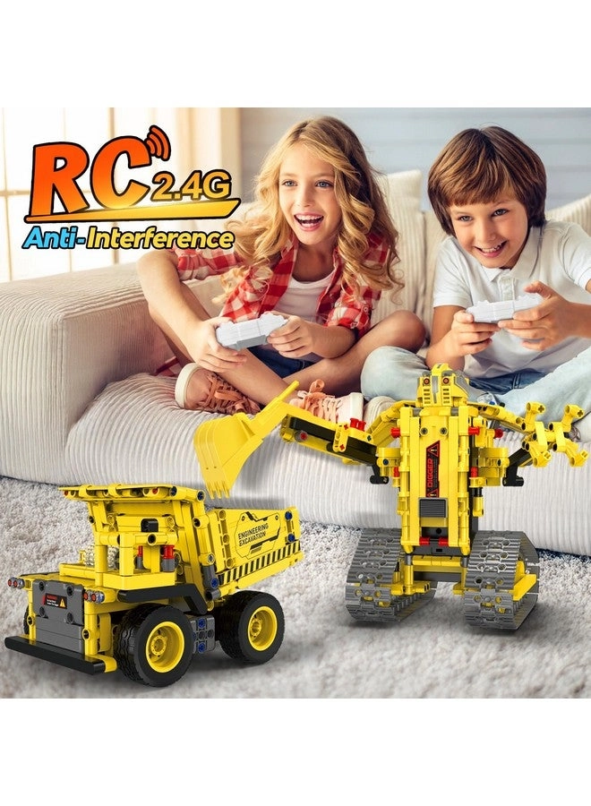 Robot Building Kits - 5-in-1 555 pcs