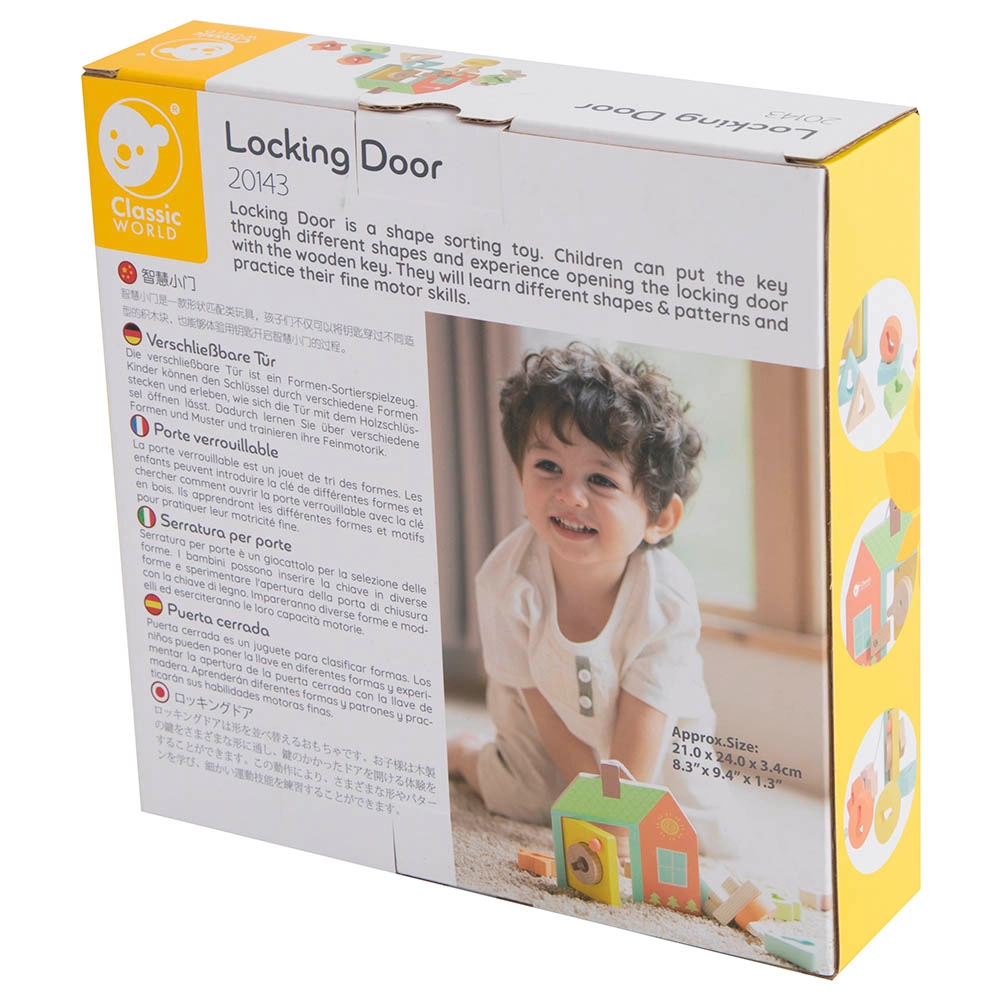 Locking Door - Suitable for 18 months and above 11pcs