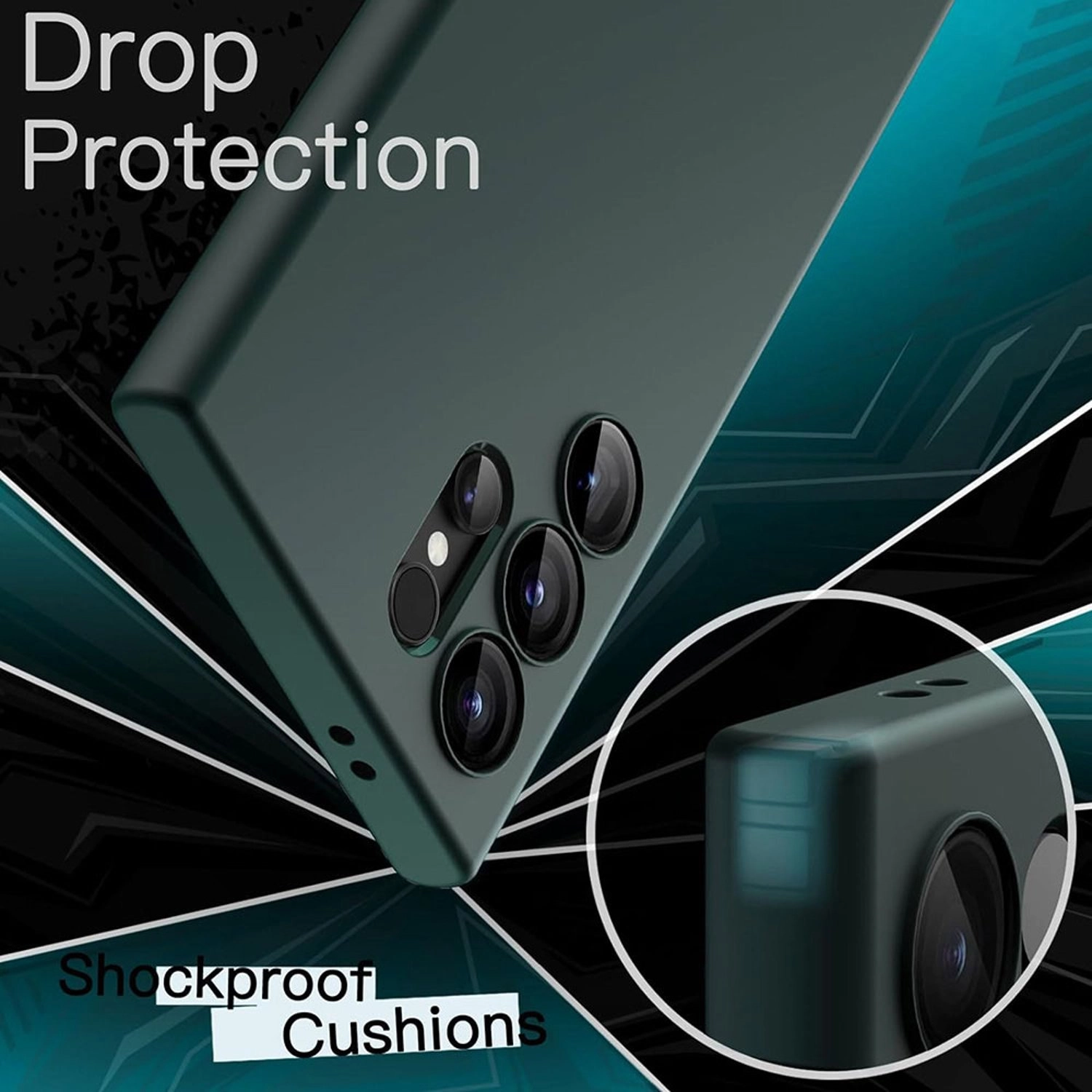 Silicone Case for Samsung Galaxy S24 Ultra