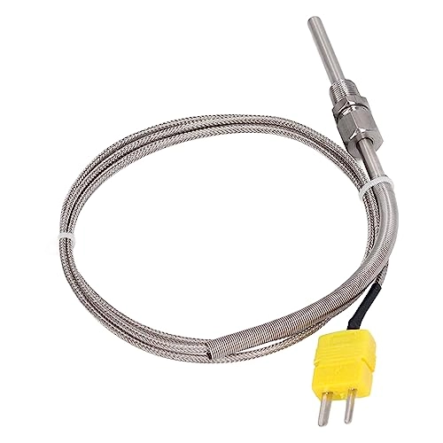 K Type Thermocouple - 1/8in NPT 80mm 1 meter