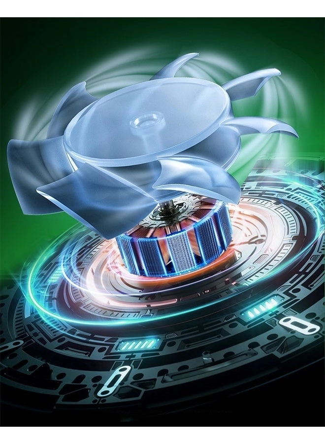 Magnetic Phone Cooler - 7-Level 1800mAh RGB