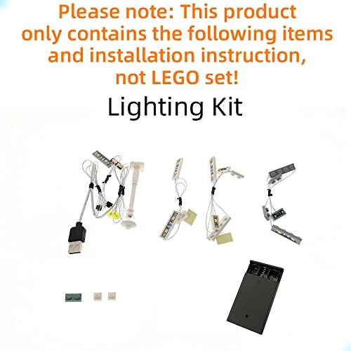 LED Light Kit for LEGO Boutique Hotel 10297