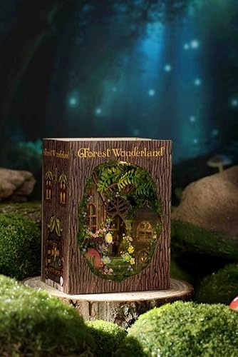 DIY Miniature Dollhouse Kit - Happy Manor 1:100