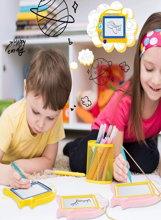 Mini Magnetic Drawing Board - 24 Pcs