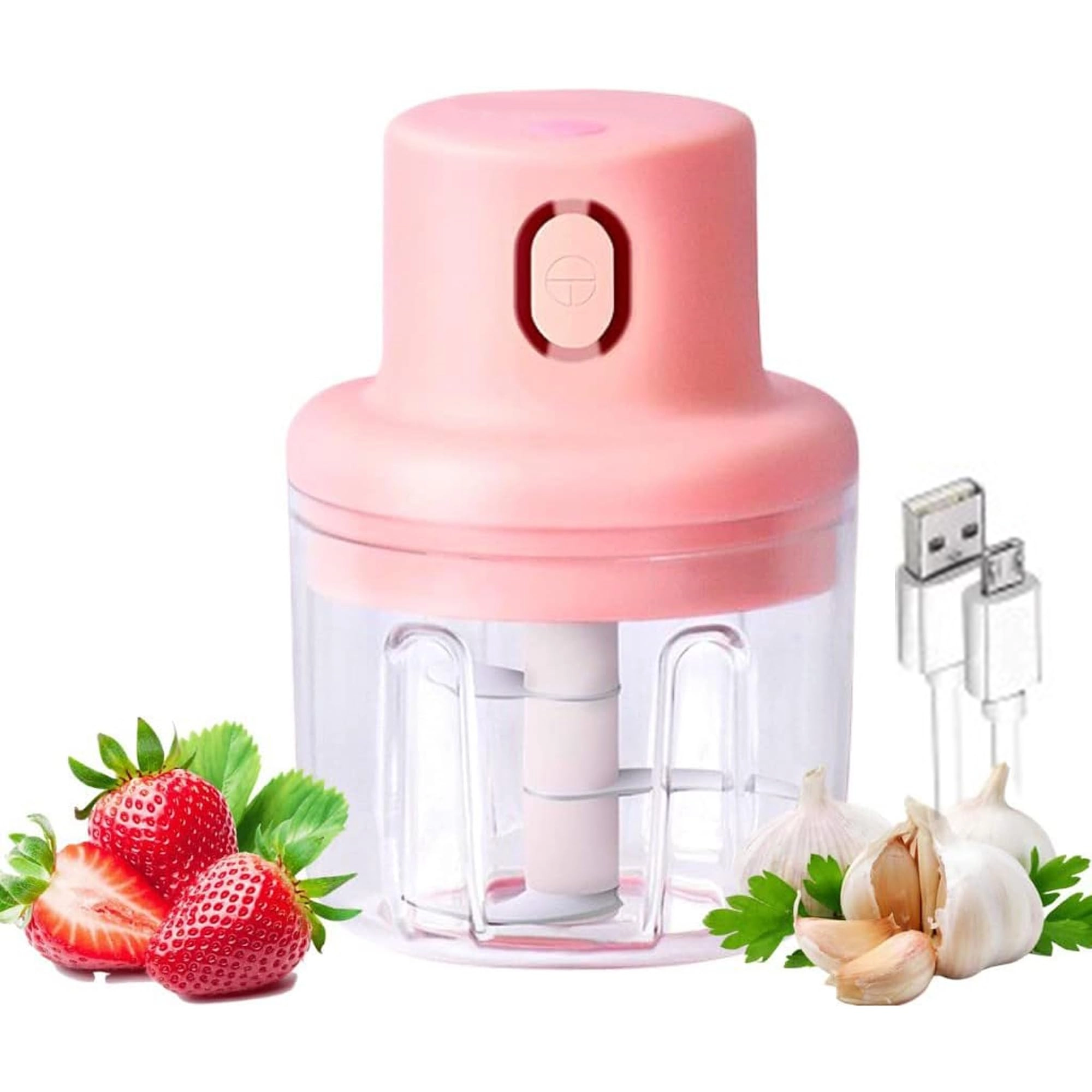 HavenPlus Electric Mini Garlic Chopper - 100ml USB Rechargeable
