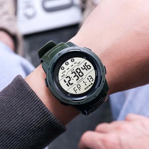 Digital Sports Watch 50.49mm ABS Plastic