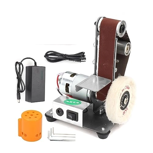 Mini Belt Sander - 7 Variable Speed 10 Sanding Belts