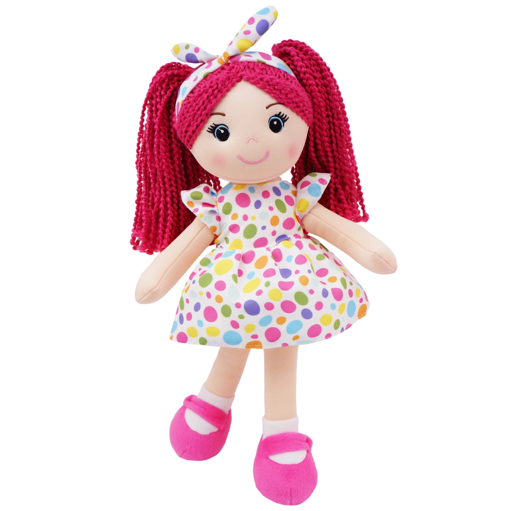 June Garden Sophie Doll - 18-inch Plush Sequin Jacket Ages 3+